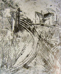 シェーネベルクのガスメーター 作： Ernst Ludwig Kirchner